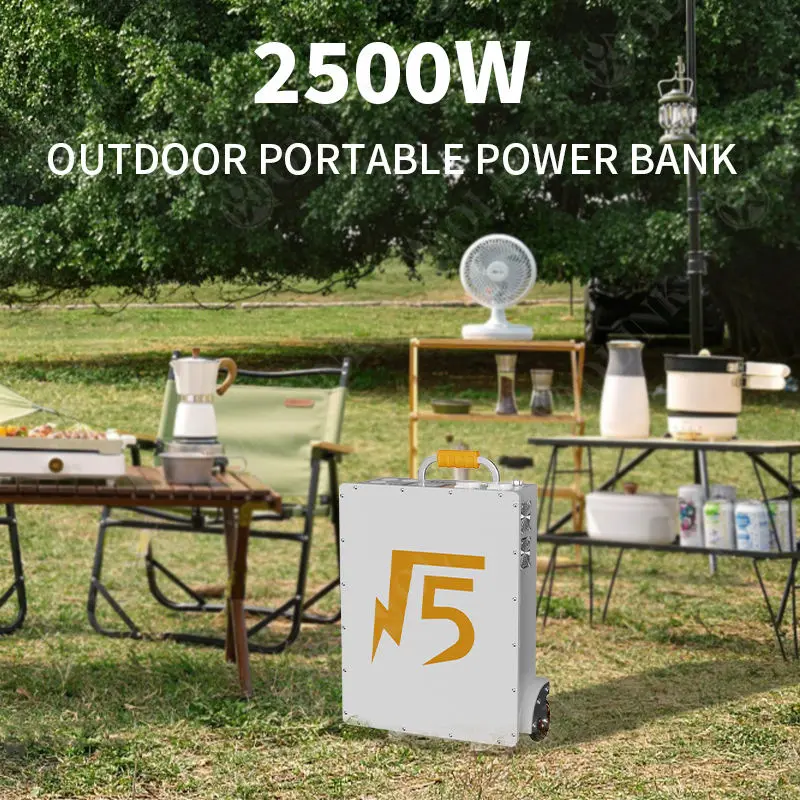 5kW Mobile Solar- Storage-Charging System Compact portable Charger (Pulse Mode)